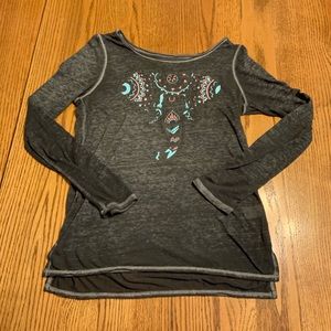 Mudd Elephant Long-Sleeve Shirt, Girls Size 16